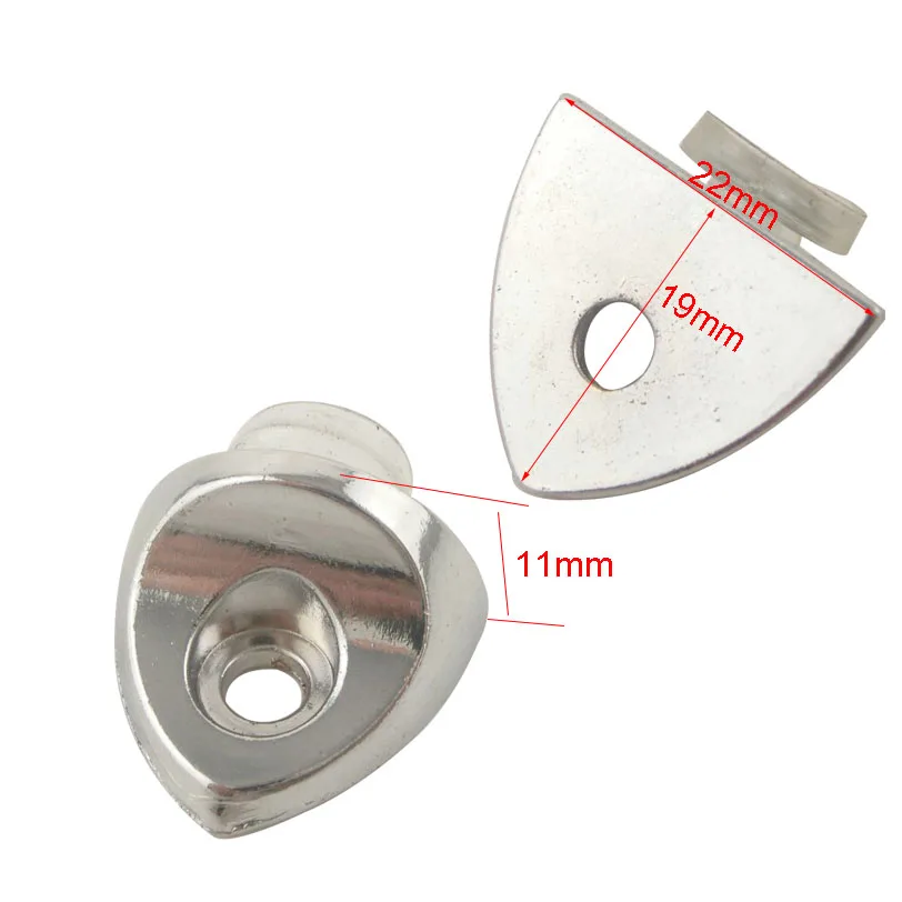 Стеклянная полка держатель с зажимом из цинкового сплава 10 шт. крепкий патрон