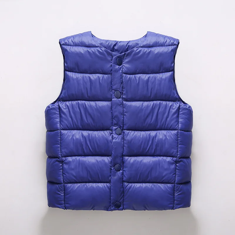 dark blue vest Детские куртки; сезон осень-зима; теплые пальто для девочек и мальчиков; куртки для маленьких детей; детская верхняя одежда с капюшоном; пальто; От 1 до 6 лет; детская одежда - Цвет: dark blue vest