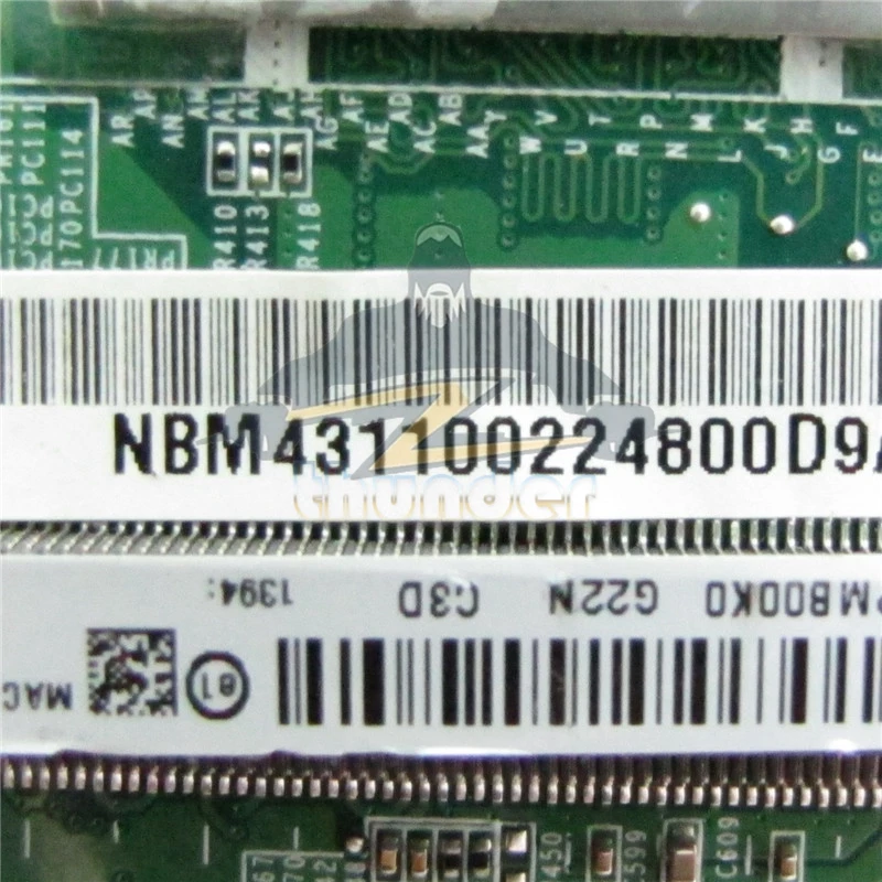 Da0zrpmb6c0 REV c nbm4311002 nb. M4311.002 для Acer Aspire V5-551 материнская плата для ноутбука am4555 ЦП DDR3