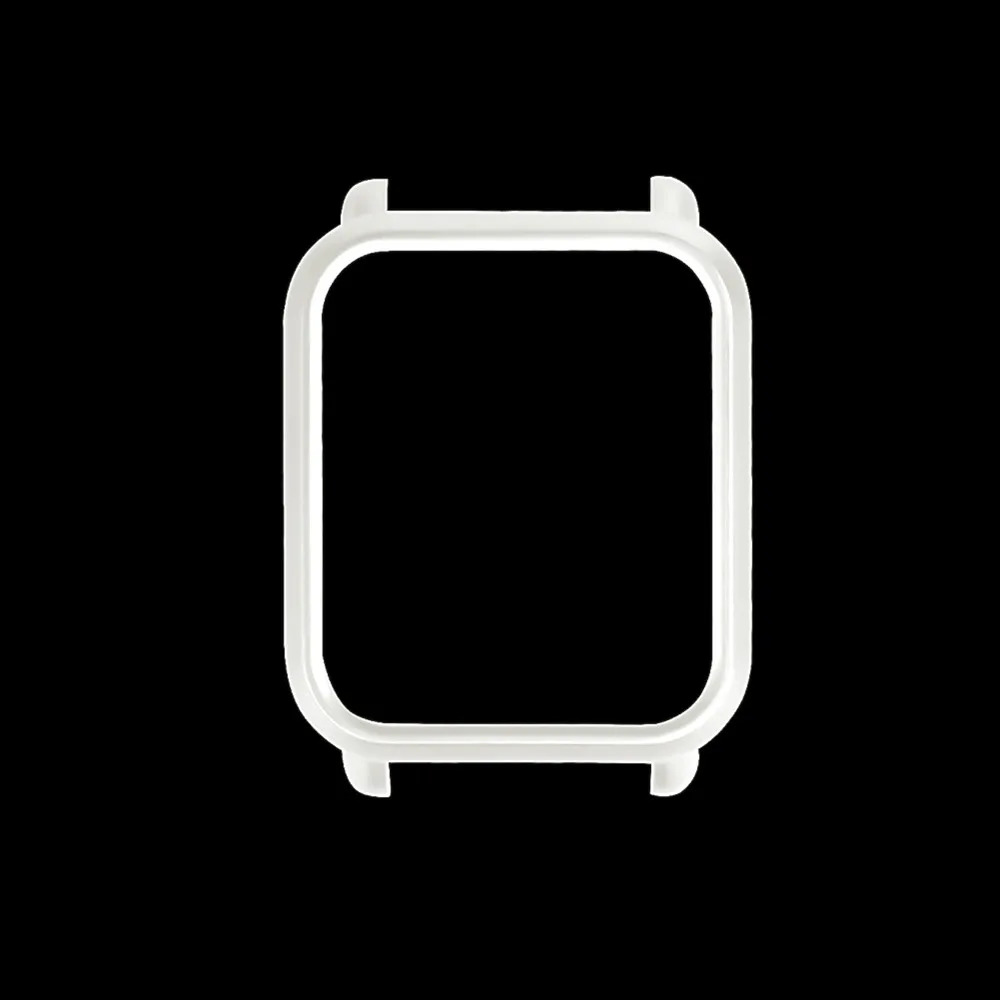 Белый Чехол из поликарбоната для Xiaomi Amazfit Bip BIT PACE Lite, Молодежные часы, цветная защитная оболочка для Xiaomi Huami Amazfit Watch - Цвет: Белый