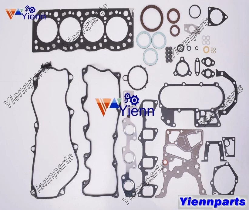 Для TOYOTA 2L 2L-II 2LT капитальный ремонт Ремонтный комплект лайнер для поршневого кольца головка прокладка подшипника Комплект подходит Chaser Crown Hilux surf детали двигателя