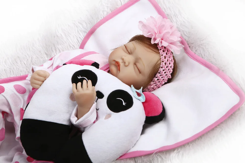 Nicery 20 22 дюйма 50 55 см кукла Bebe Reborn Мягкая силиконовая игрушка для мальчиков и