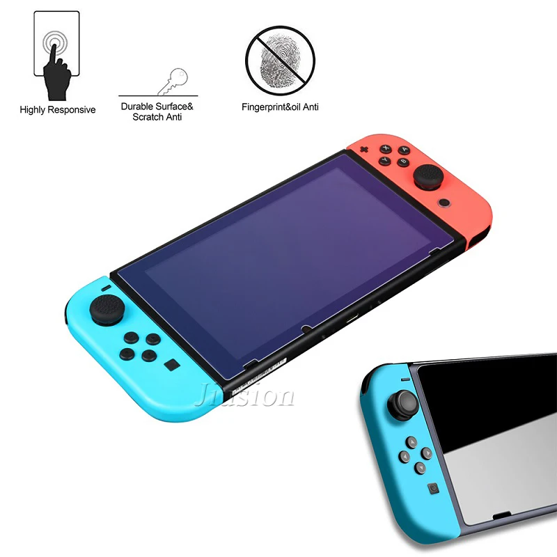2 шт. пленки для Nintendo Switch 9H Закаленное стекло Защитная пленка защитная NS