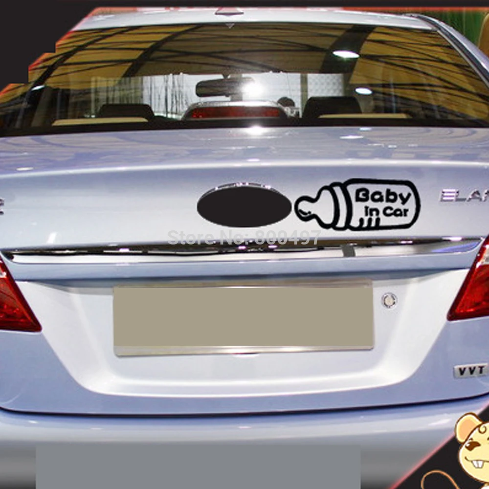 10 x автомобильные наклейки автомобильная наклейка бутылочка для кормления
