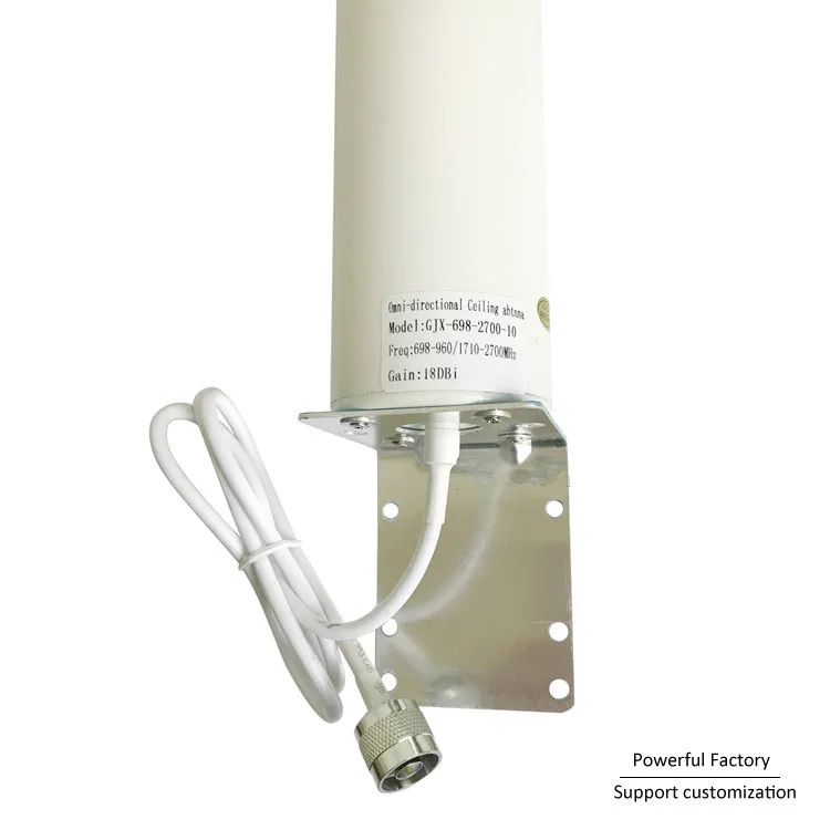 Новинка 18dBi Omni Wifi 698-2700Mhz N male наружная Lte 4G антенна для связи 1 шт