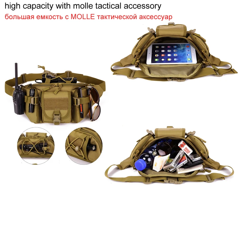 SINAIRSOFT 1000D нейлоновая тактическая Сумка molle Охотничья сумка Водонепроницаемая
