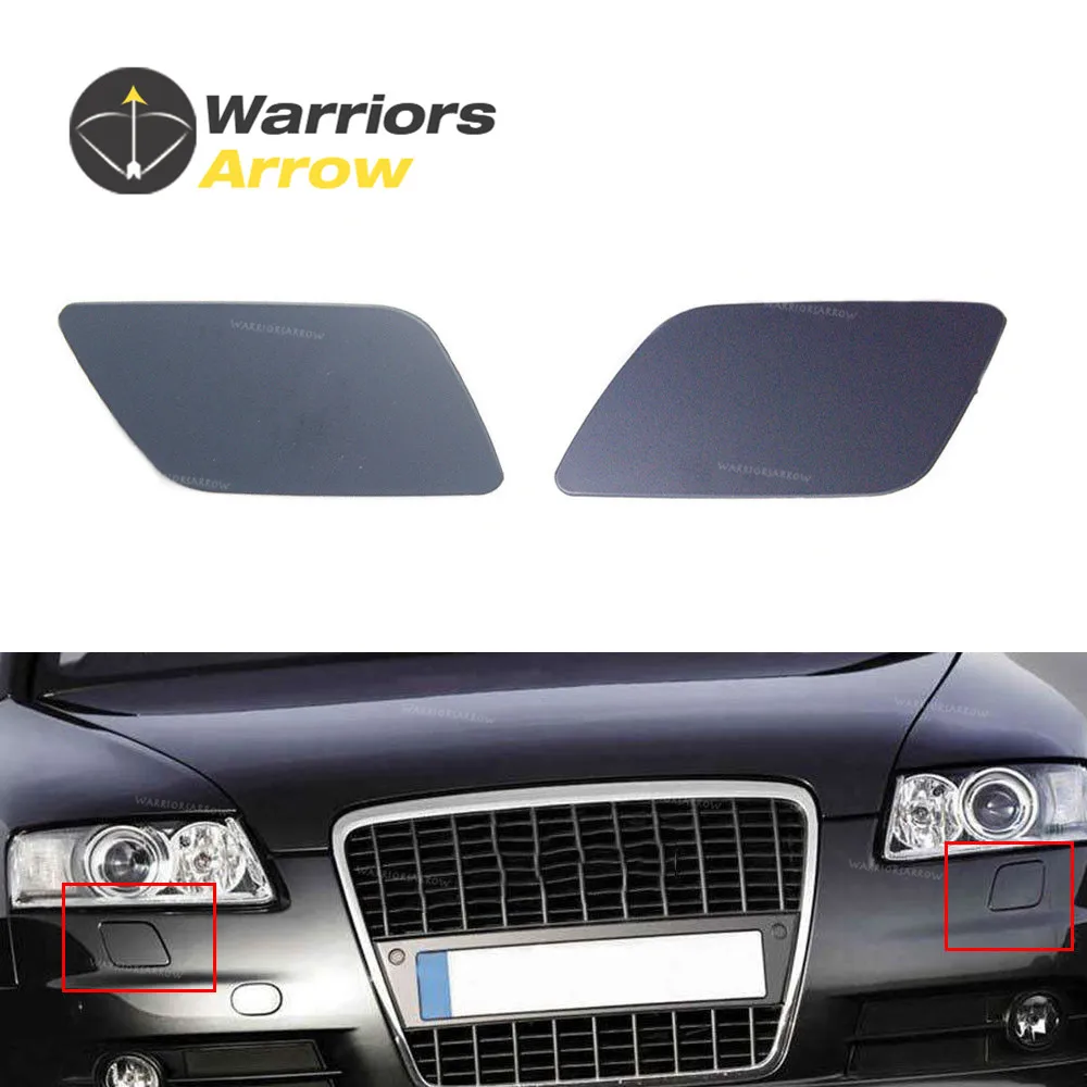 4F0955275 4F0955276 для Audi A6 C6 Quattro S6 2005 2006 2007 2008 пара спереди L/R бампер крышка омывателя фар