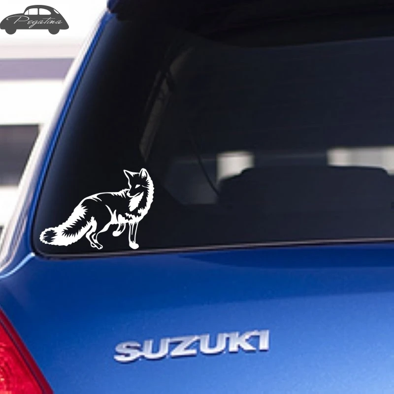 Охота лиса наклейка охотничий клубный стикер Полые стикеры Hunter окна автомобиля