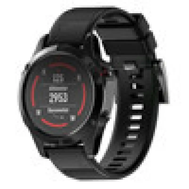 Новая разработка замена из силикагеля, мягкий ремешок для Garmin Fenix 5 gps часы фитнес Браслет akll bileklikdrop покупки - Цвет: Черный