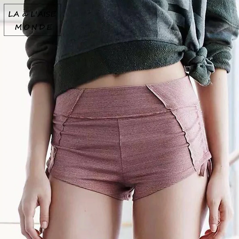 Women Running Yoga Shorts Tights Women's Gym Sport Fitness Sportswear Low Waist Sexy Push Up Hips | Спорт и развлечения