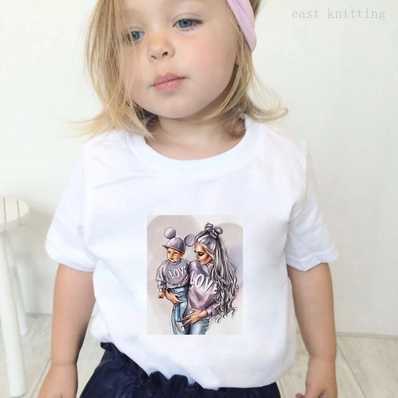 

DERMSPE 2019 Fashion Toddler Baby Girls Boys Lovely Cartoon T-shirt New High Quality Short Sleeve T-Shirt Tops Kids Clothes