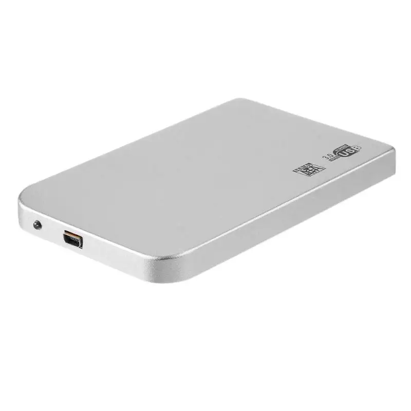 White SATA для USB 3,0 SSD ультра тонкий чехол для жесткого диска чехол для внешнего жесткого диска для 2,5 дюймов HDD SSD жесткий диск - Цвет: White