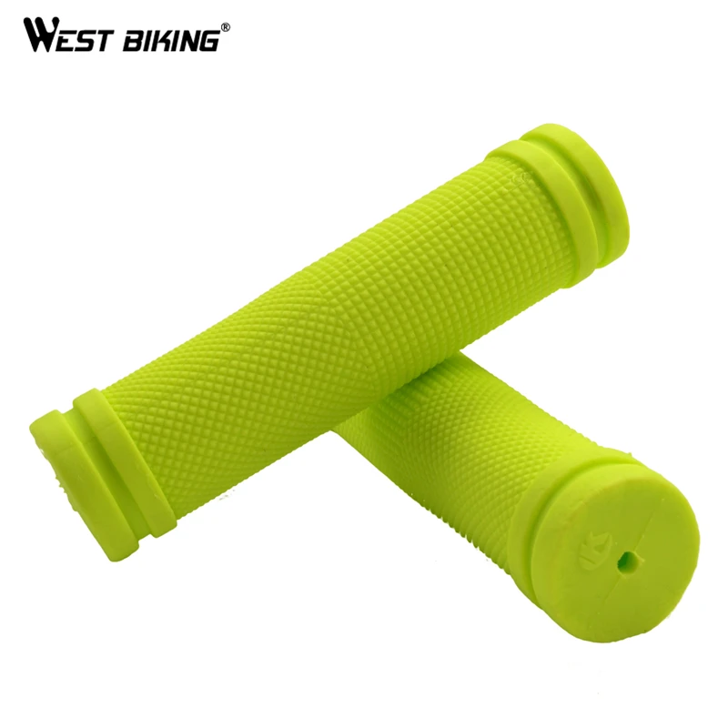 Велосипедные Грипсы WEST BIKING мягкие резиновые ручки для горных велосипедов езды на