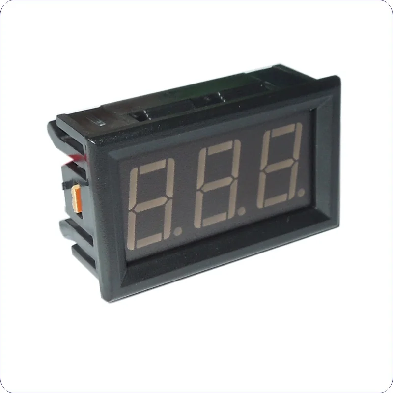 Цифровой светодиодный амперметр постоянного тока 0 100 А с шунтом 75 мВ панелью