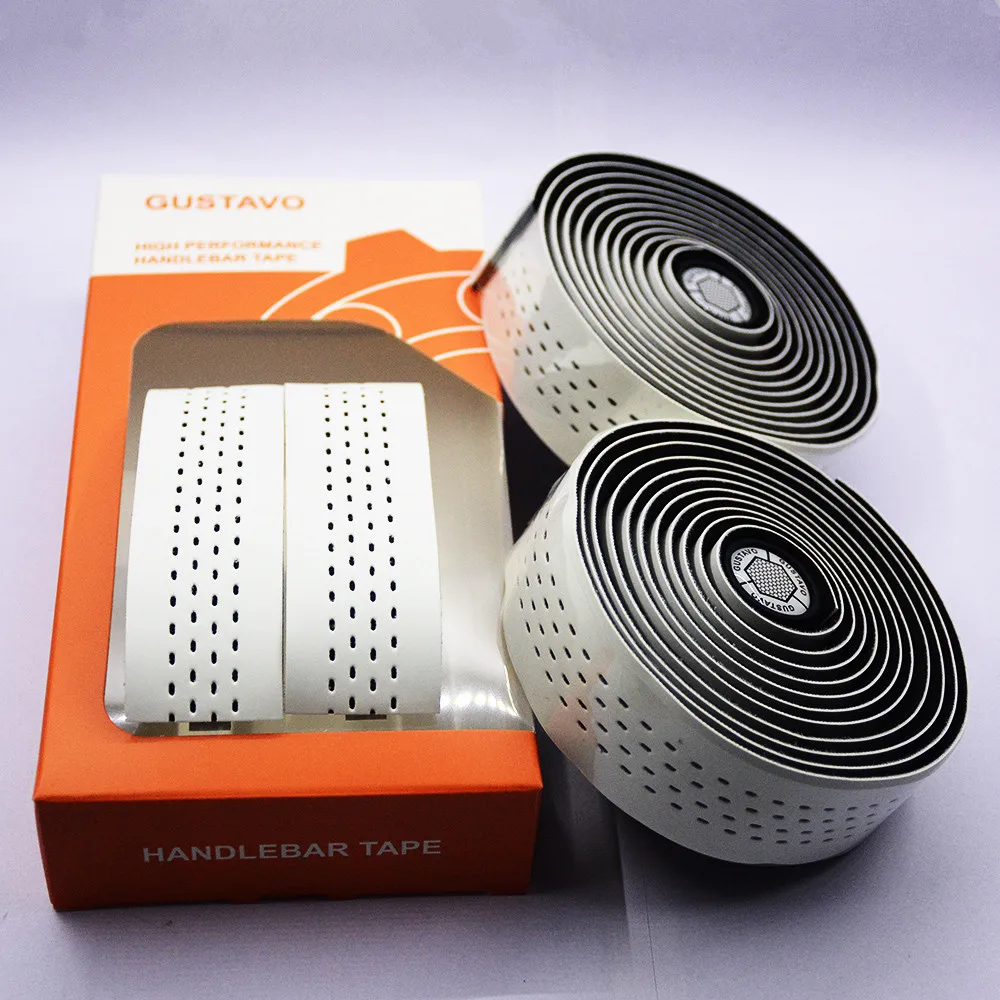 

Gustavo Ultralight Road Bike Handlebar Tape Anti-Slip PU Belt Bicycle Bar Tape