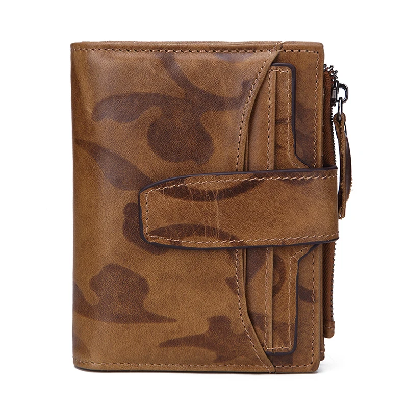 2019 мужские кошельки из натуральной кожи Rfid мужской кошелек брендовый