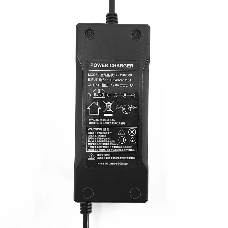 Интеллектуальное зарядное устройство YZPOWER для литий ионных батарей 12 6 в 7A