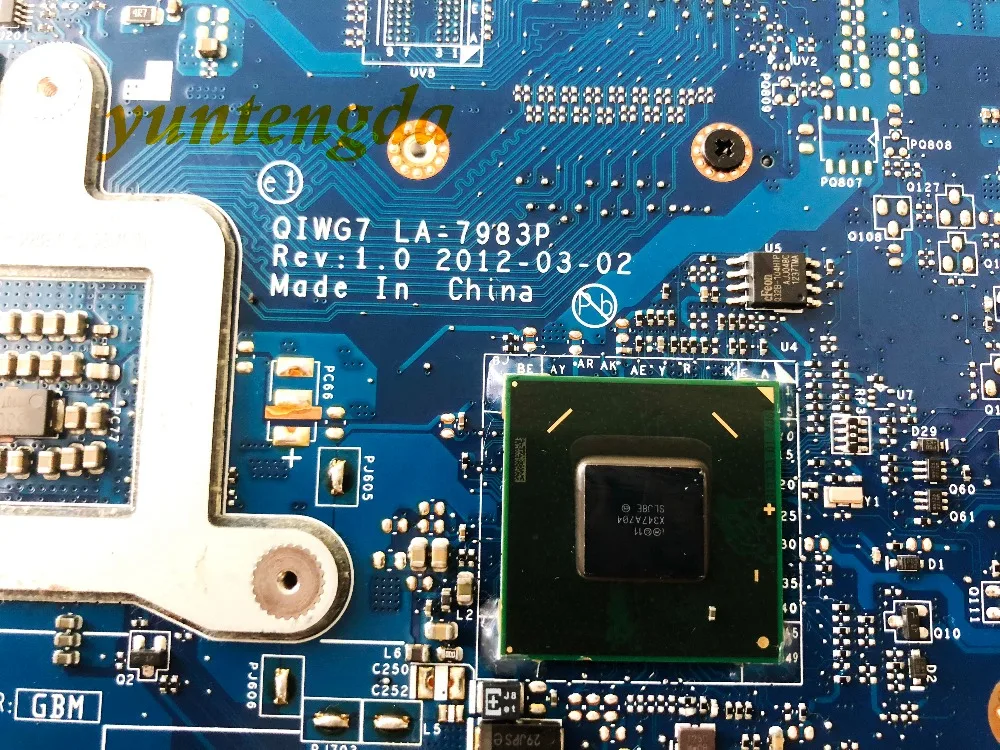 Оригинальная материнская плата для Lenovo G780 QIWG7 LA 7983P SLJ8E протестированные хорошие