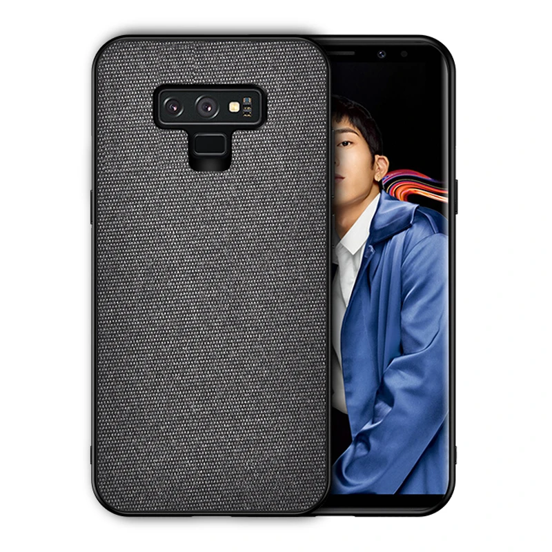 Cloth Texture Soft case For Samsung Galaxy Note 9 8 Case Luxury Ultra-thin Silicone TPU Phone Cases A6 Plus |