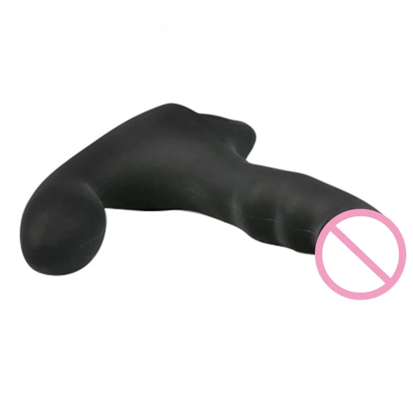 Мощный вибрирующий мужской электрический массажер простаты Анальная пробка