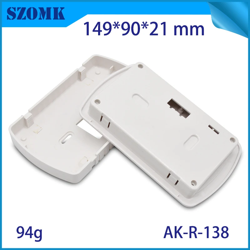1 шт., 149*90*21 мм Белый пластиковый корпус для ЖК-дисплея szomk abs Корпус для печатной платы циркулярная доска пластиковая коробка