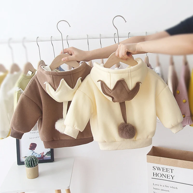 Осень зима 2019 детский младенец ребенок Дети Девочки Мальчики с длинным рукавом