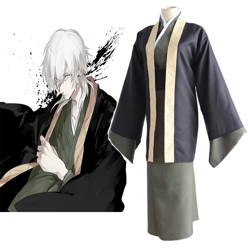 

Anime Bungo Stray Dogs Cosplay Costumes Yukichi Fukuzawa Cosplay Costume Uniform Halloween Carnival Party Cosplay Costume