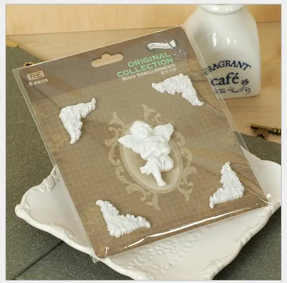 3 карты/лот мини искусственный пластырь рельефная скульптура в европейском стиле