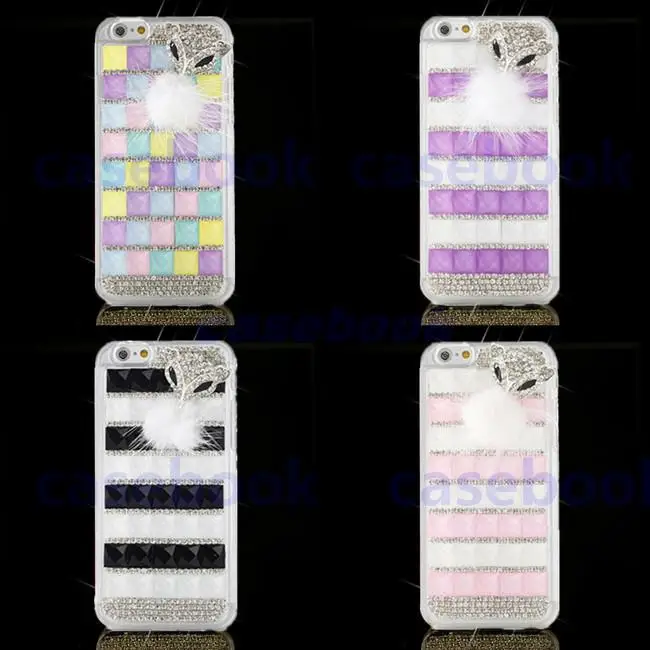 YZ1 For Nokia Lumia 1520 Case 3D Deluxe Lovely Bling Diamond Handmade PU Cover |