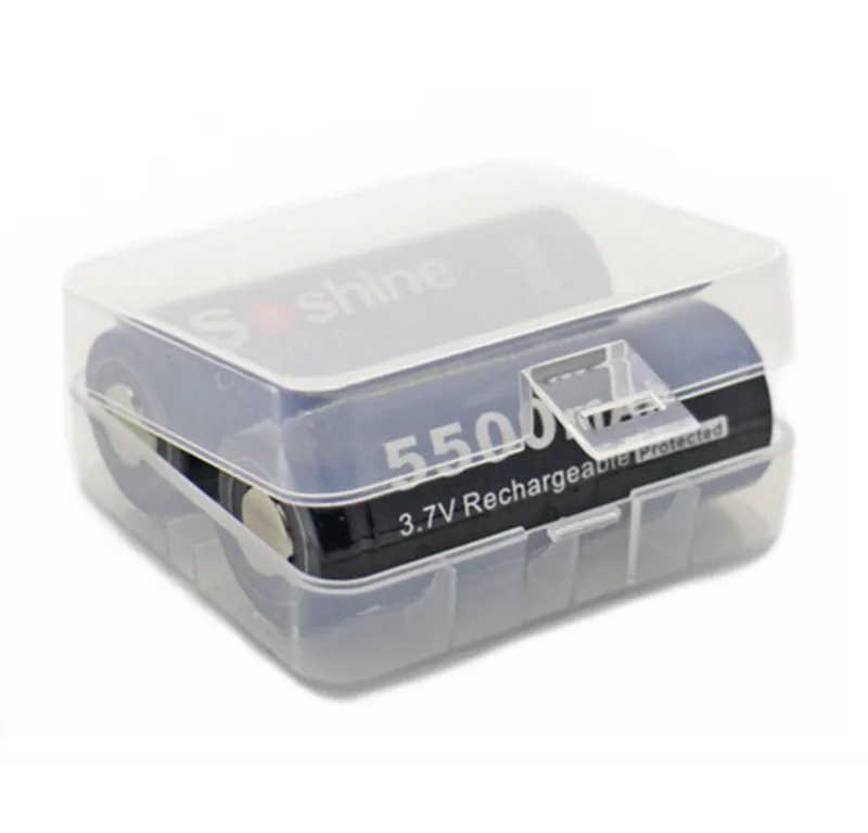 Soshine 3 7 V 5500mAh 26650 Аккумулятор Защищенный перезаряжаемый литий ионный аккумулятор