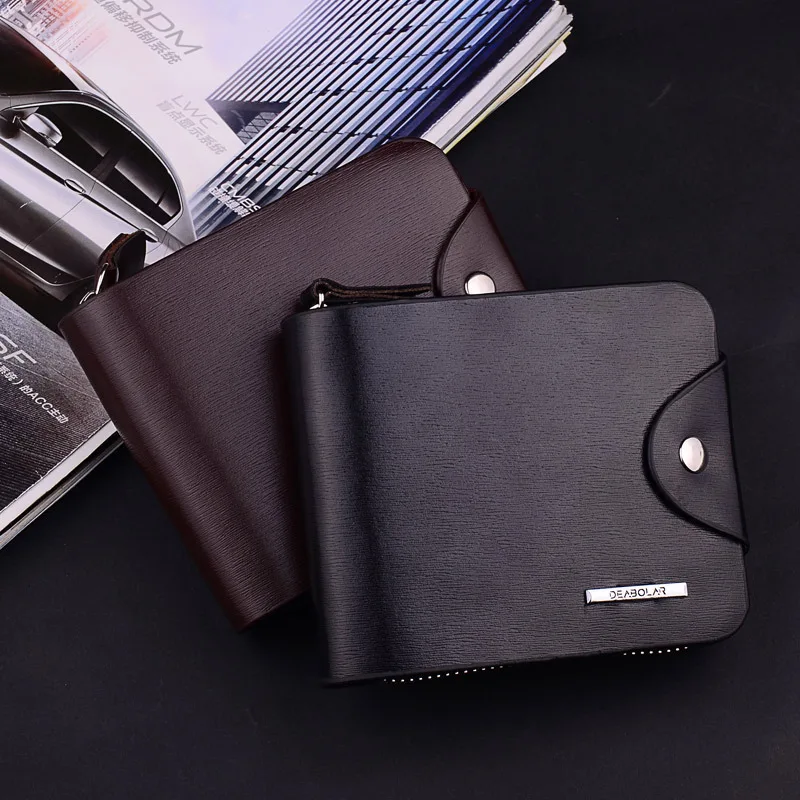 Роскошный деловой кожаный бумажник мужской знаменитого бренда мужские кошельки
