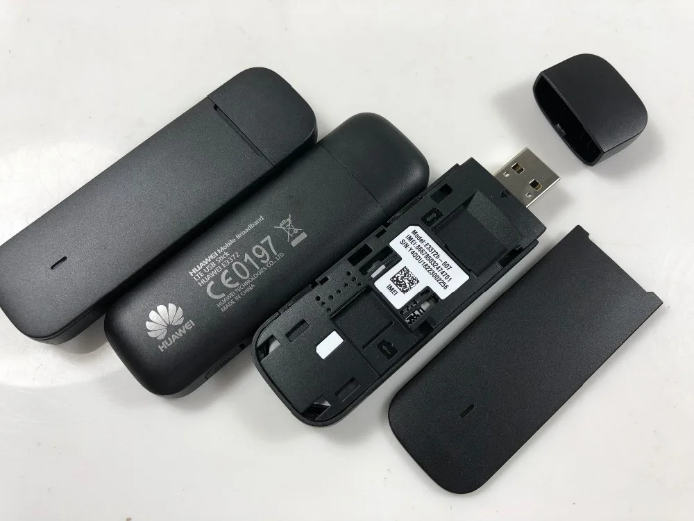 Разблокированный huawei E3372+ 4G усилитель сигнала антенна LTE 150 Мбит/с USB модем 4 г LTE USB Dongle USB Stick Datacard