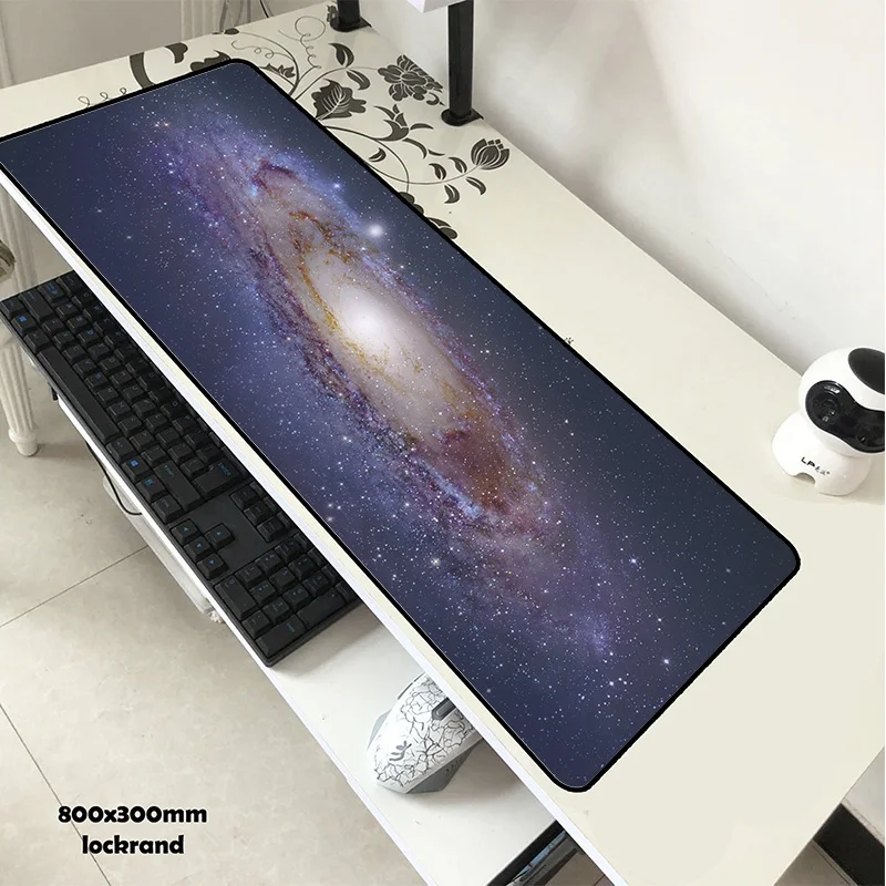 Size 800x300x2mm Galaxy коврик для мыши гелевый 80x30 см Коврик для мыши красивый компьютерный коврик для мыши игровой коврик для мыши геймер для ноутбука подарок коврики для мыши - Цвет: Size 800x300x2mm
