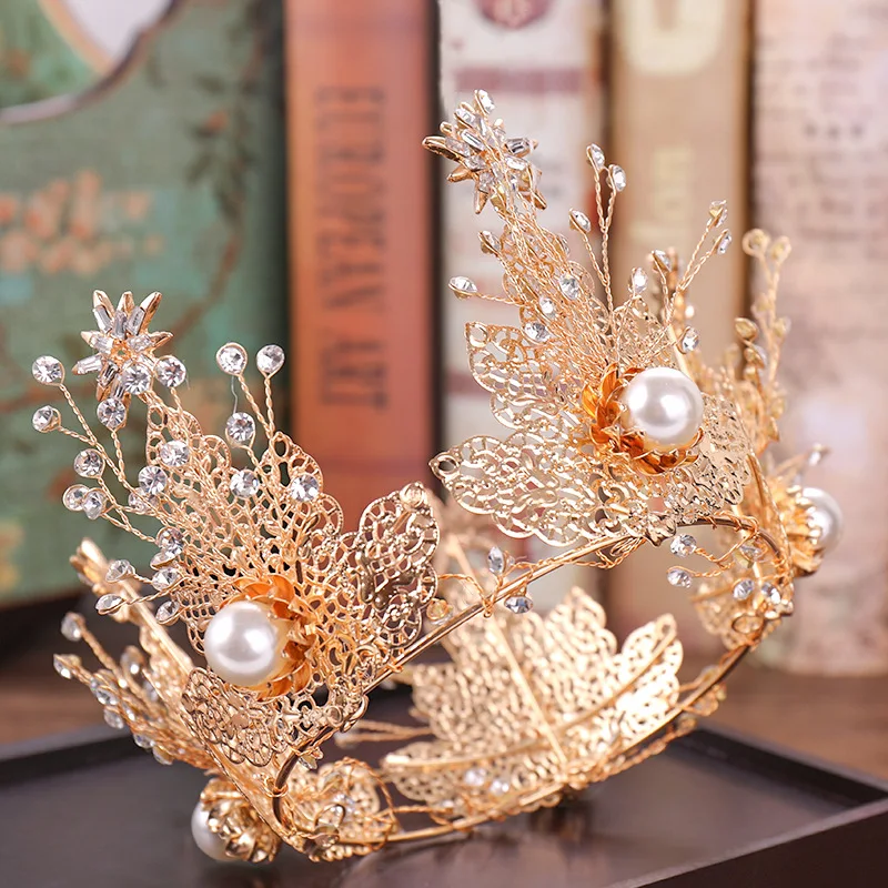 Цветок и короны для Для женщин девушки свадебные аксессуары волос Свадебные
