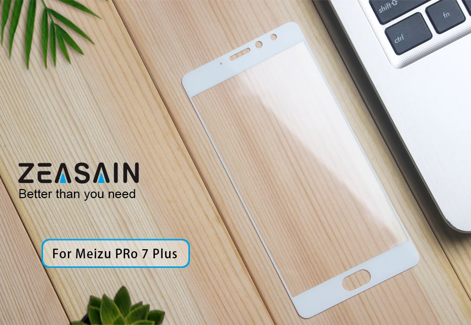 ZEASAIN полное покрытие закаленное стекло для Meizu Pro 7 Plus Pro7 Plus Pro 7 Plus защита экрана 2.5D 9H Защитная стеклянная пленка