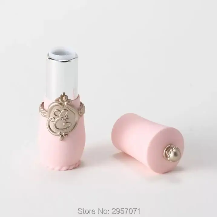 Mini DIY Empty Lipstick Tube Pink Black Makeup Lips Cosmetic Containers Packaging Refillable Bottles Wholesale 300pcs | Красота и