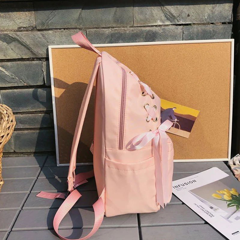 Новая японская кошка Ти школьная нейлоновая рюкзаки Chi's Sweet Home Печать Подростковая Девушка Рюкзак для лука Студенческая школьная дорожная женская сумка