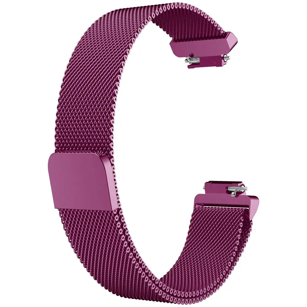 Ремешок для Fitbit Inspire HR трекер Миланского наручного ремешок с магнитной пряжкой сменсменный браслет из нержавеющей стали
