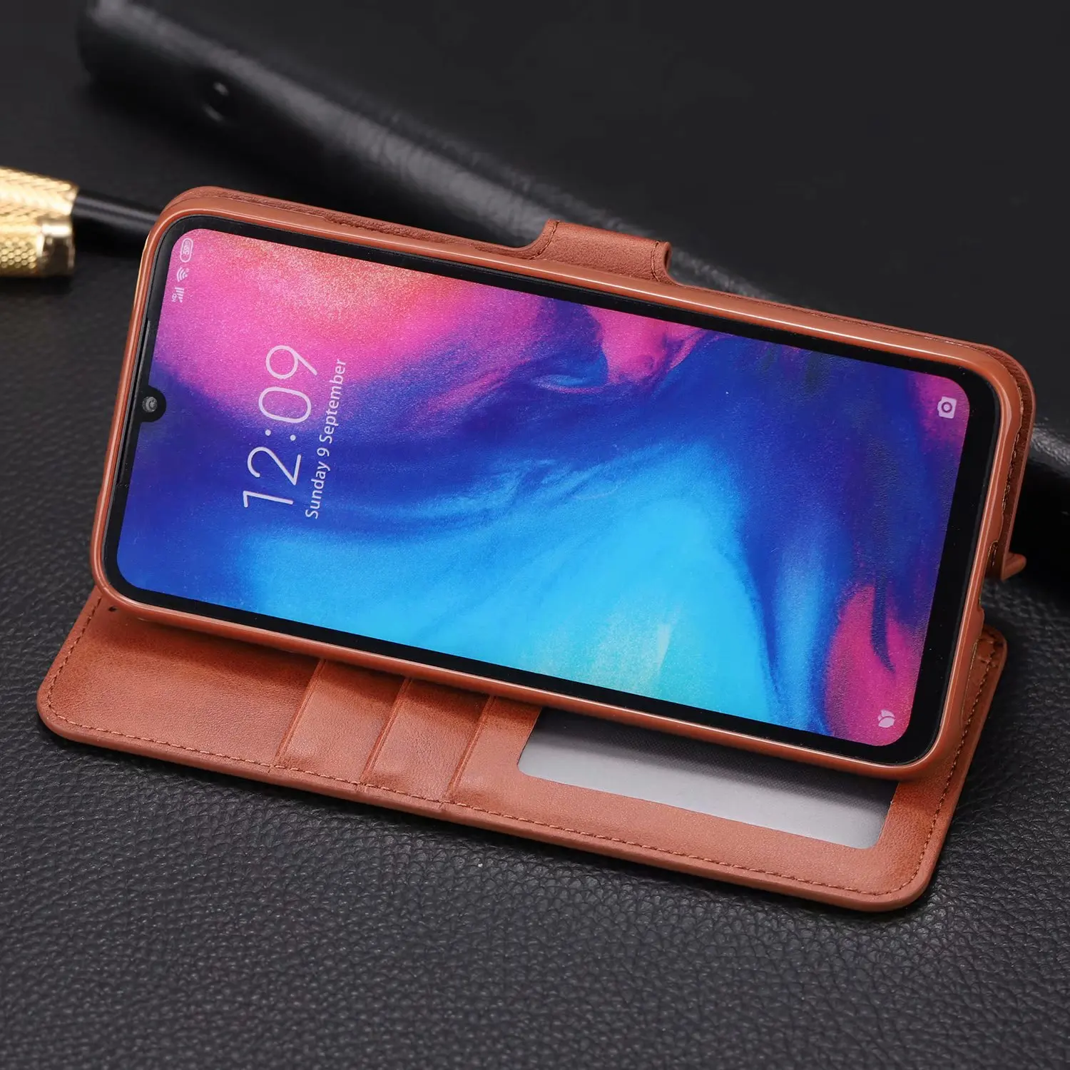 Чехол AZNS для Xiaomi Redmi Note 7 чехол из искусственной кожи держатель карт бумажник |