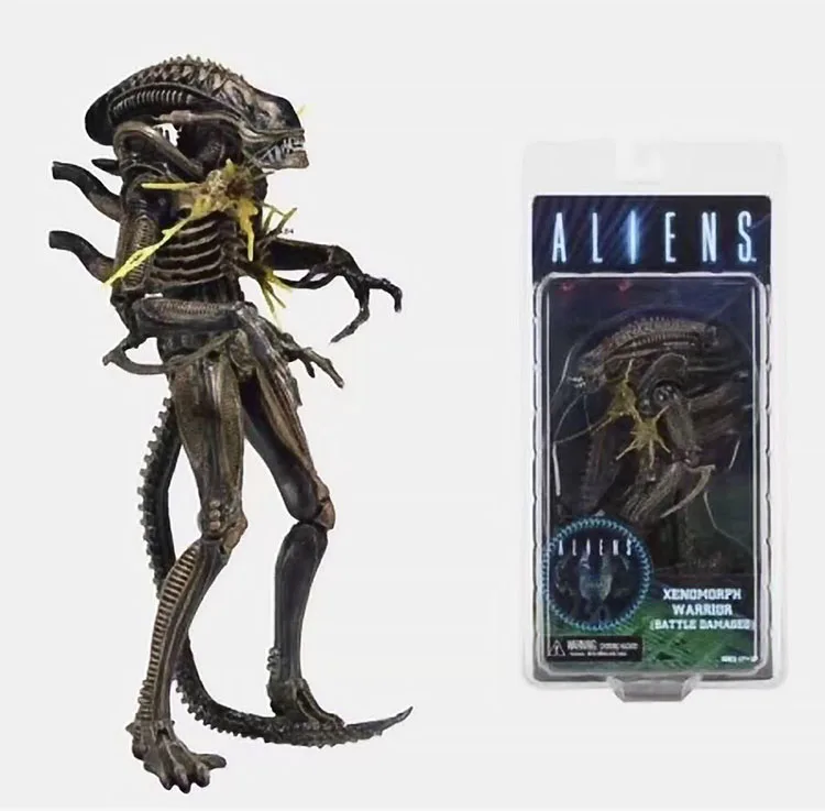 Подлинная модель NECA Alien VS Predator боевое повреждение головной убор камуфляж Женский