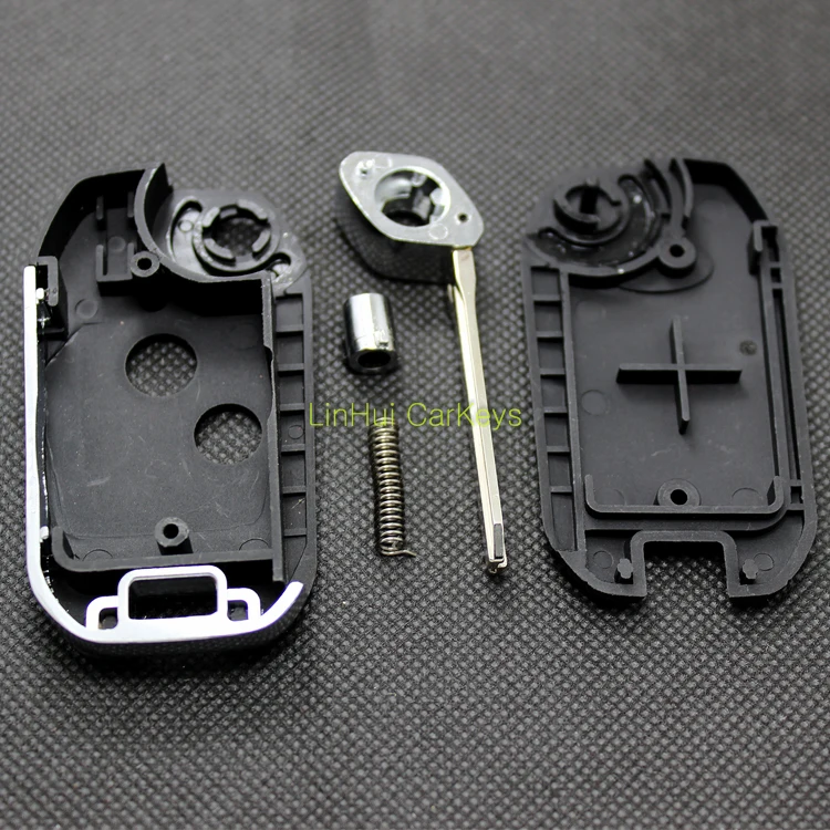

PINECONE for SUBARU OUTBACK LEGACY XV FORESTER Key Case 2 Buttons Uncut Blank Brass Blade NO.2 Remote Key Shell 1PC