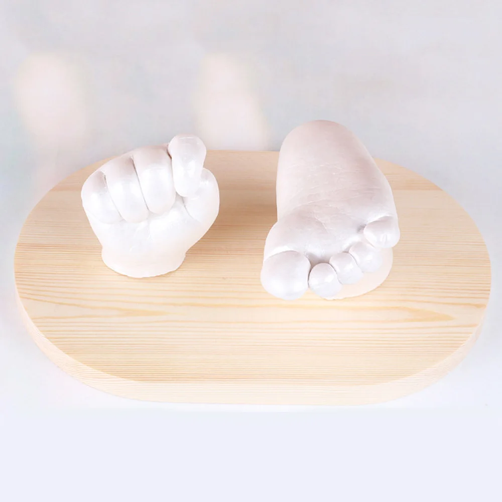 3D Детские руки и ноги печати Handprint форма в виде отпечатка ноги для ребенка порошок штукатурка литья комплект на память подарок ребенка рост мемориал
