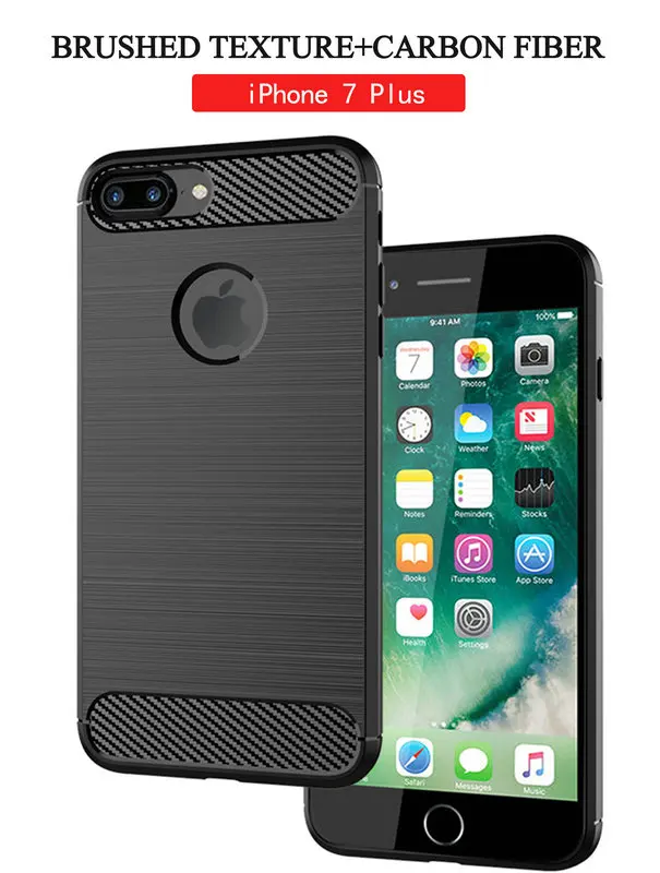 Для Apple iPhone 7 Plus силиконовые панцири бампер противоударный чехол телефонные чехлы