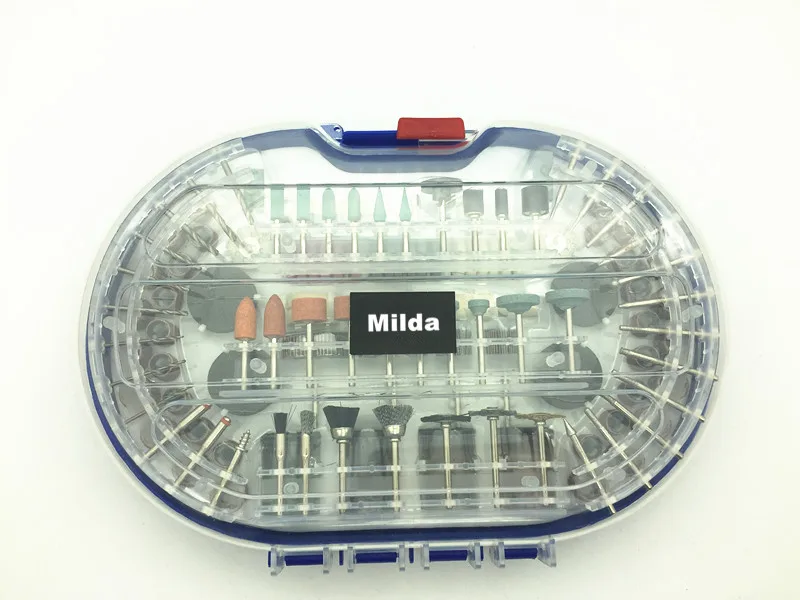 Milda 276 шт. набор вращающихся инструментов электрический Dremel стиль роторный