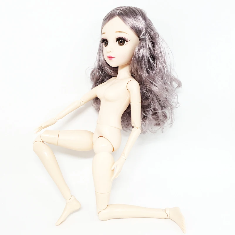 Новинка, 48 см, 24 Подвижные шарнирные BJD, куклы, игрушки, модная одежда, аксессуары для обнаженной куклы, тело женщины, BJD, куклы, игрушки для девочек