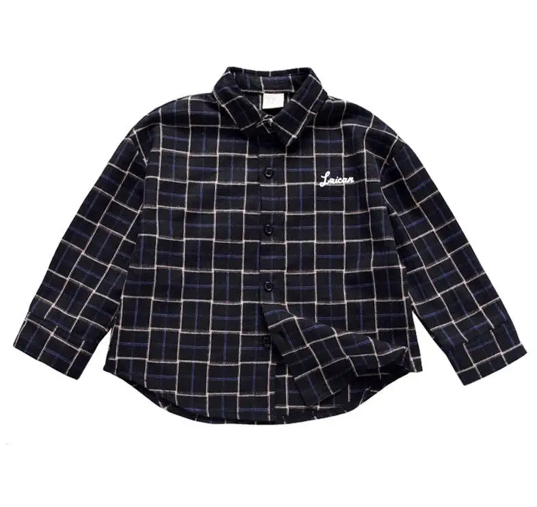 shirt Весенне-осенняя одежда для маленьких мальчиков Теплый хлопковый комплект одежды для мальчиков, вязаный свитер, рубашка, джинсы модный детский спортивный костюм из 3 предметов - Цвет: shirt
