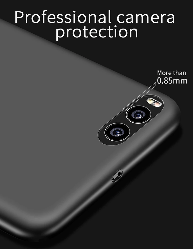 Чехол для Xiaomi Note 3 Mi A1 A2 X-Level Guardian мягкие матовые Силиконовые чехлы из ТПУ