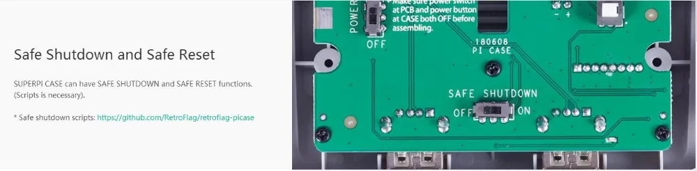 Новая игровая приставка для видеоаркадных игр для Raspberry Pi 3B 3 Модель B+ для Retroflag SUPERPi чехол-J комплект DIY ТВ Игровые приставки