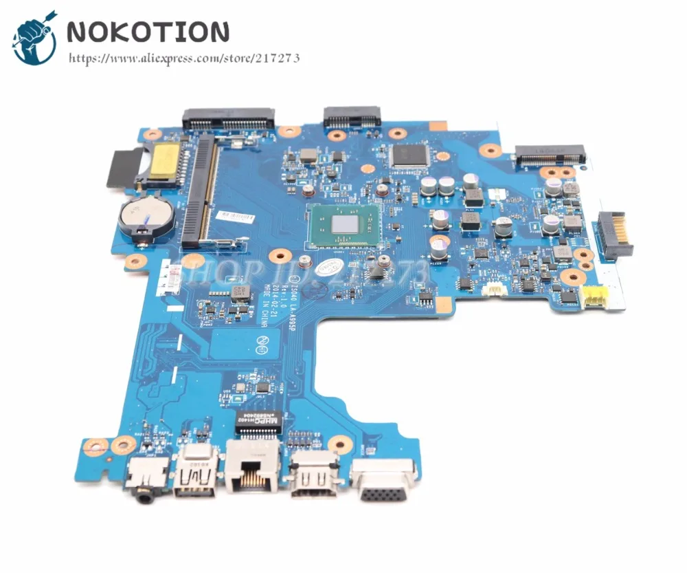 Материнская плата NOKOTION 775632-501 775632-001 для ноутбука HP 14-R 240 материнская ZS040 LA-A995P SR1W4