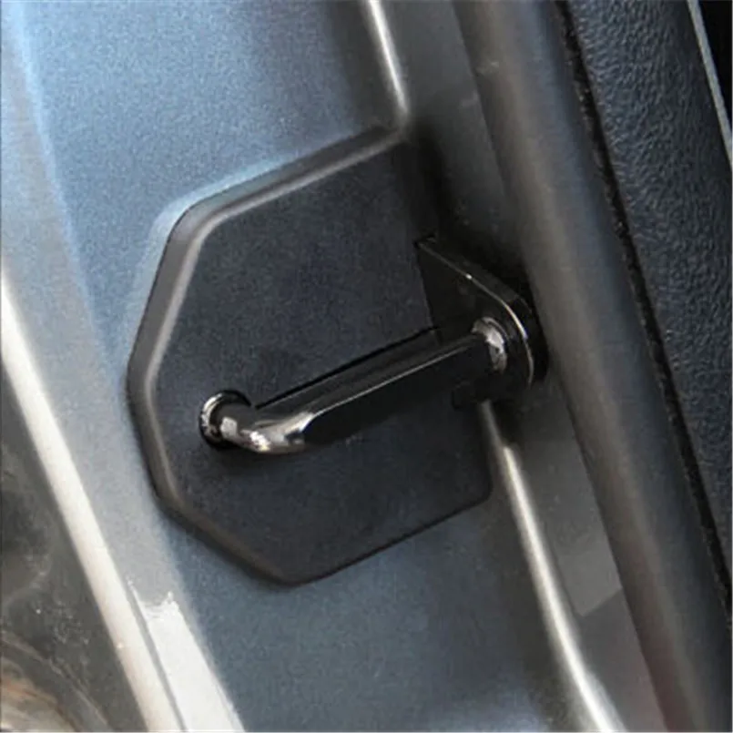 Бесплатная доставка 4 шт./компл. автомобильный Стайлинг дверной замок с пряжкой